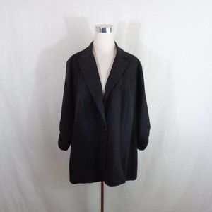 TORRID WOMEN'S BLAZER SZ 4 BLACK.